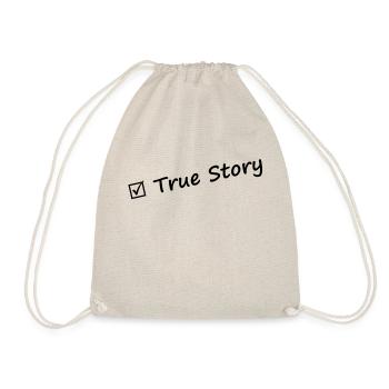 true_story - Turnbeutel - Natur - Vorne