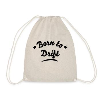 born to drift - Sac de sport léger - nature - Devant