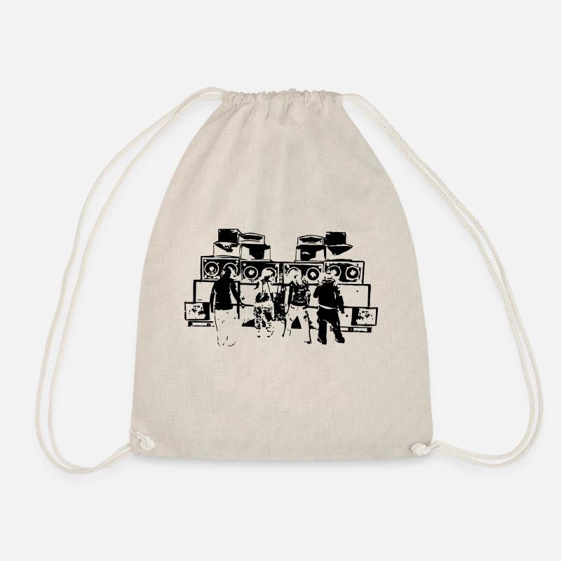 sound system free People - Drawstring Bag - nature
