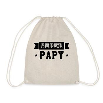 Papy / Grand Père / Famille / Papi / Drôle / Cool - Sac de sport léger - nature - Devant