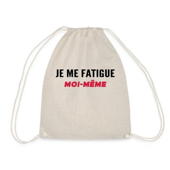je me fatigue moi même - Sac de sport léger - nature - Devant