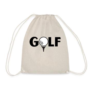 Golf - Turnbeutel - Natur - Vorne