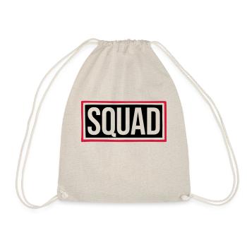 Squad Text Leader Schild - Turnbeutel - Natur - Vorne