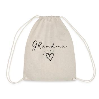 Grand-mère. Cadeau de grand-mère - Sac de sport léger - nature - Devant