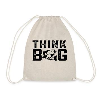 Think Big Angler Fishing - Drawstring Bag - nature - Front