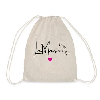 Team de la mariée - Sac de sport léger - nature - Devant