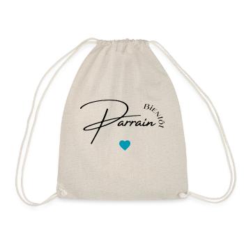 Bientôt parrain - Sac de sport léger - nature - Devant