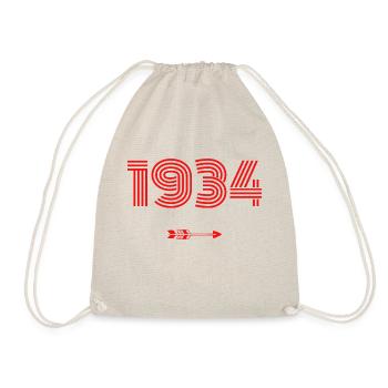 Born in 1934 - Drawstring Bag - nature - Front