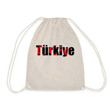 Türkiye Türkei Turkey - Drawstring Bag - nature - Front