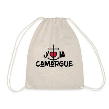 j'aime la Camargue - Sac de sport léger - nature - Devant