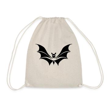 fledermaus - Turnbeutel - Natur - Vorne
