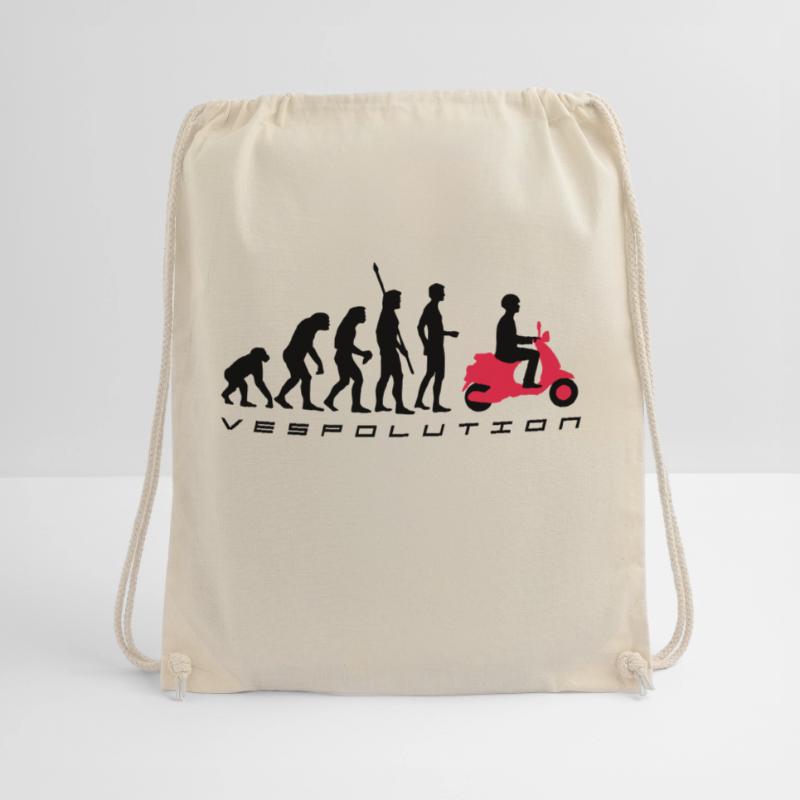vespolution evolution__b_2c Drawstring Bag