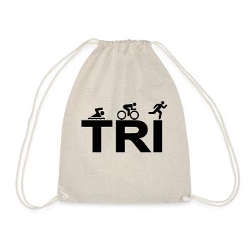 triathlon - Drawstring Bag - nature - Front