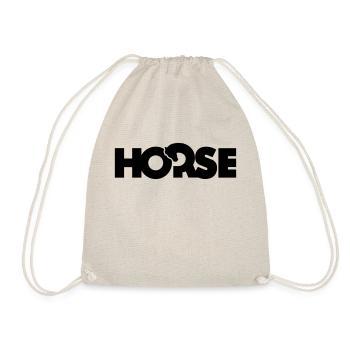 amour cheval cheval - Sac de sport léger - nature - Devant