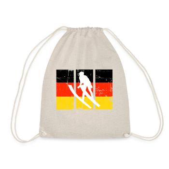 Saut à ski Sports d’hiver Allemagne - Sac de sport léger - nature - Devant