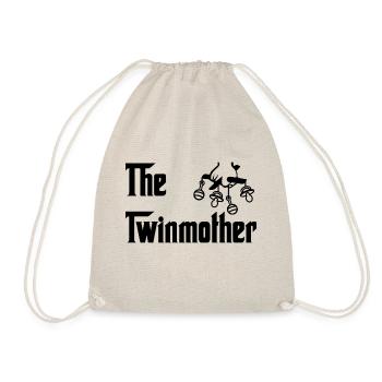 The Twinmother Mama Zwillinge - Turnbeutel - Natur - Vorne