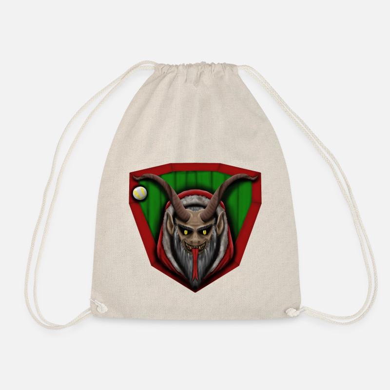 KrampusCoatOfArms - Turnbeutel - Natur