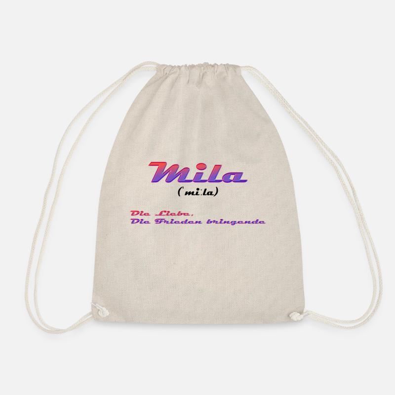Mila - Turnbeutel - Natur