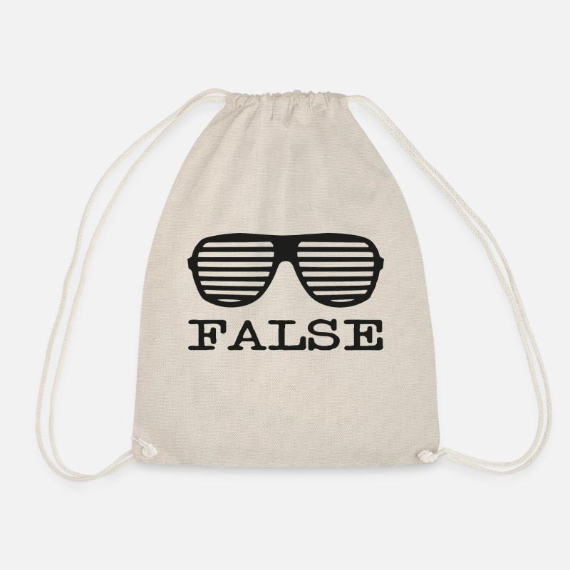 FALSE T-Shirts - Drawstring Bag - nature