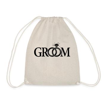 Groom Cool Matching Couple Wedding Party Mariage - Sac de sport léger - nature - Devant