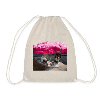 Picnic Surreal - Drawstring Bag - nature - Front