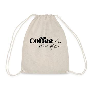 Coffee Mode - Turnbeutel - Natur - Vorne