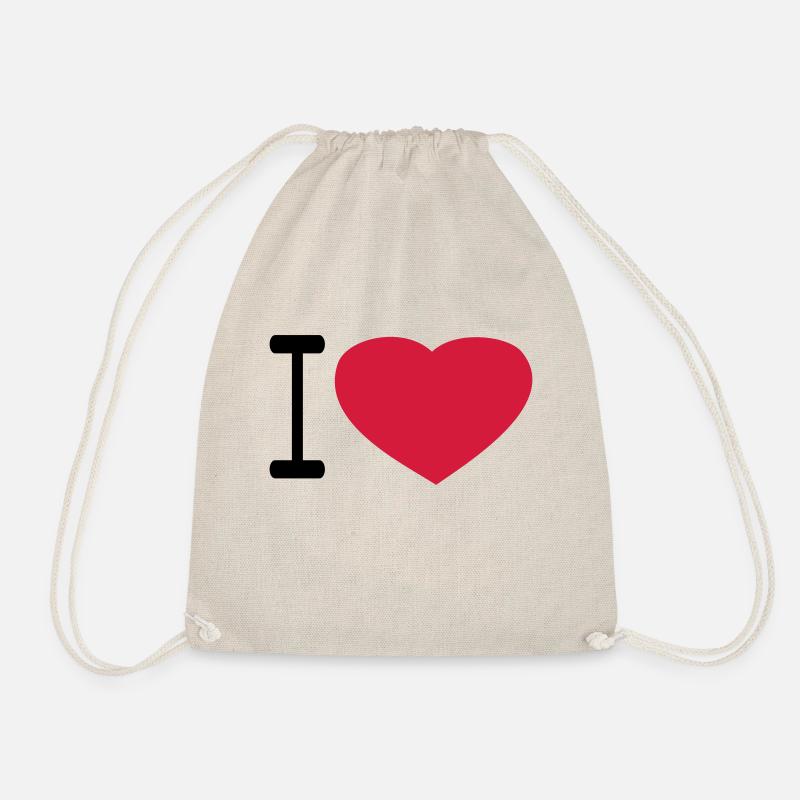 iloveseul - Drawstring Bag - nature