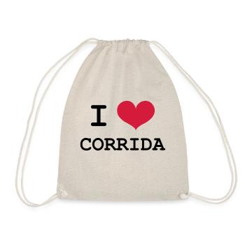 I Love Corrida - Sac de sport léger - nature - Devant