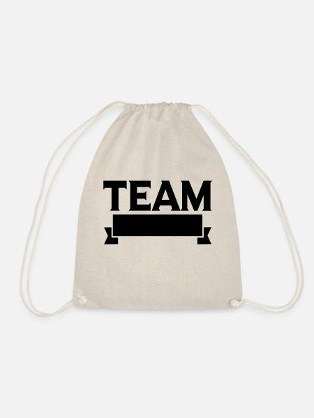 Team Banner - Turnbeutel - Natur