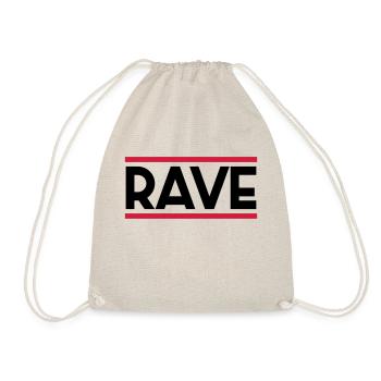 RAVE - Turnbeutel - Natur - Vorne