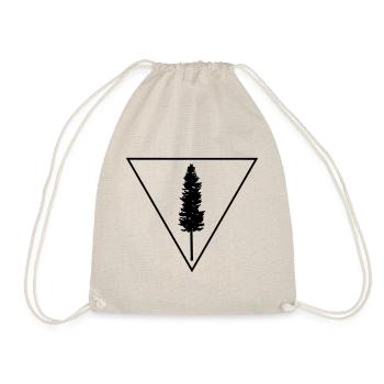 Tree in a triangle - Turnbeutel - Natur - Vorne