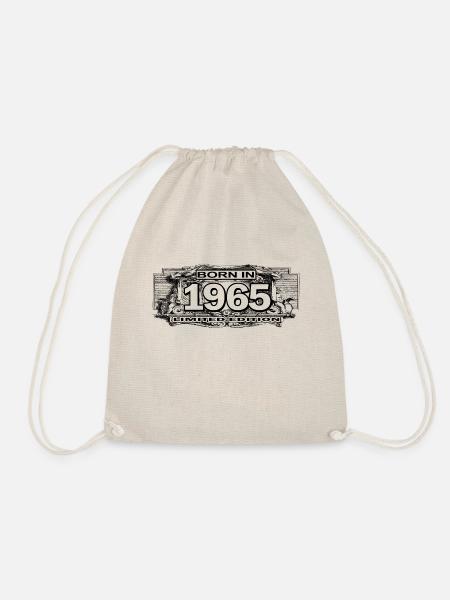born in 1965 - Drawstring Bag - nature