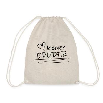 kleiner bruder - Turnbeutel - Natur - Vorne