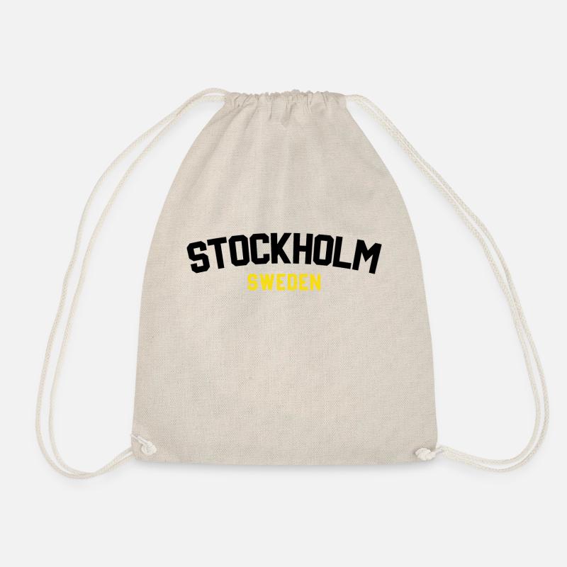 Stockholm - Drawstring Bag - nature
