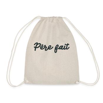père parfait cadeau - Sac de sport léger - nature - Devant