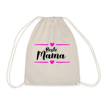 Best Mom - Drawstring Bag - nature - Front