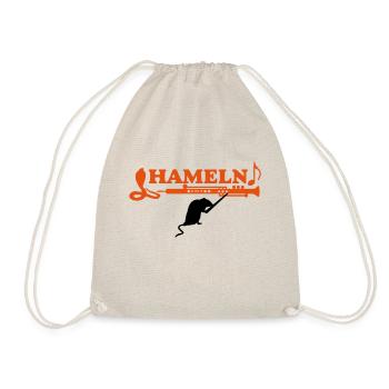 rat des enseignants / rat teacher (2c) - Sac de sport léger - nature - Devant