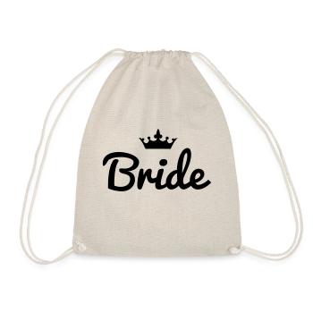 Bride Crown - Turnbeutel - Natur - Vorne