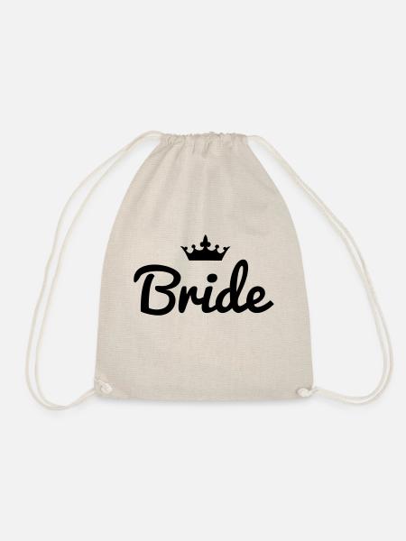 Bride Crown - Turnbeutel - Natur