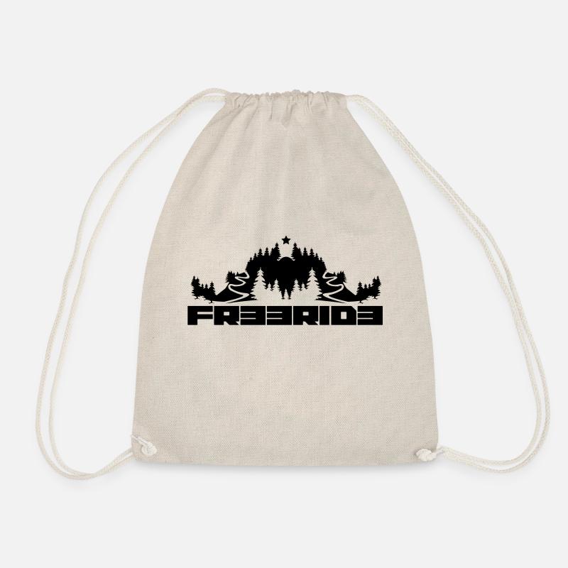 MTB Freeride - Drawstring Bag - nature