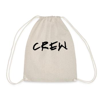 kl_crew_vec_1 en - Drawstring Bag - nature - Front