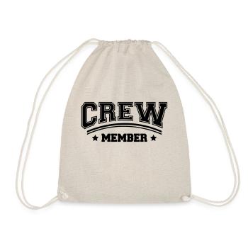 Cool Crew Member Logo Design - Sac de sport léger - nature - Devant