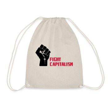 Fight Capitalism - Turnbeutel - Natur - Vorne