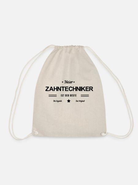 Bester Zahntechniker - Turnbeutel - Natur