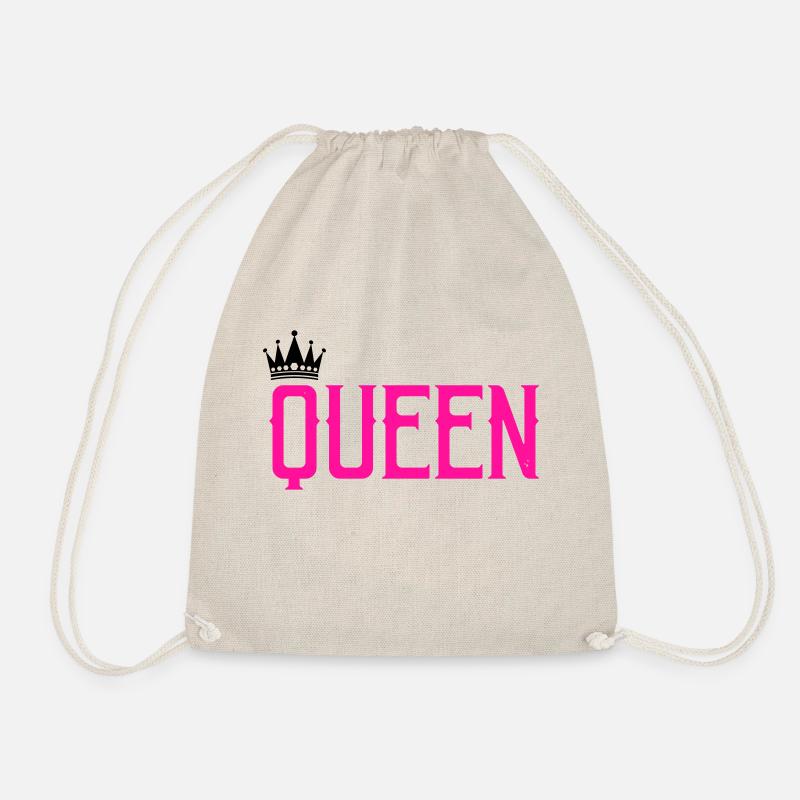 queen - Turnbeutel - Natur