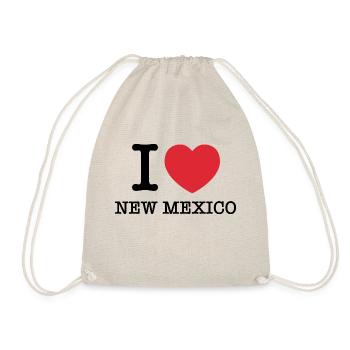 Ich liebe New Mexico | I Heart New Mexico - Turnbeutel - Natur - Vorne