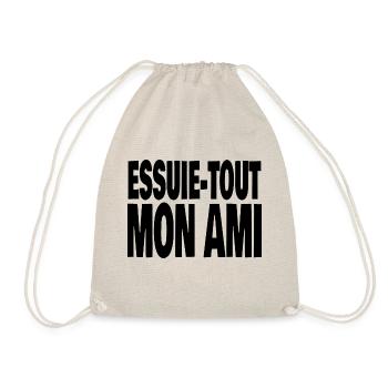 essuie-tout mon ami - Sac de sport léger - nature - Devant