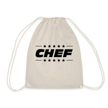 Chef - Turnbeutel - Natur - Vorne