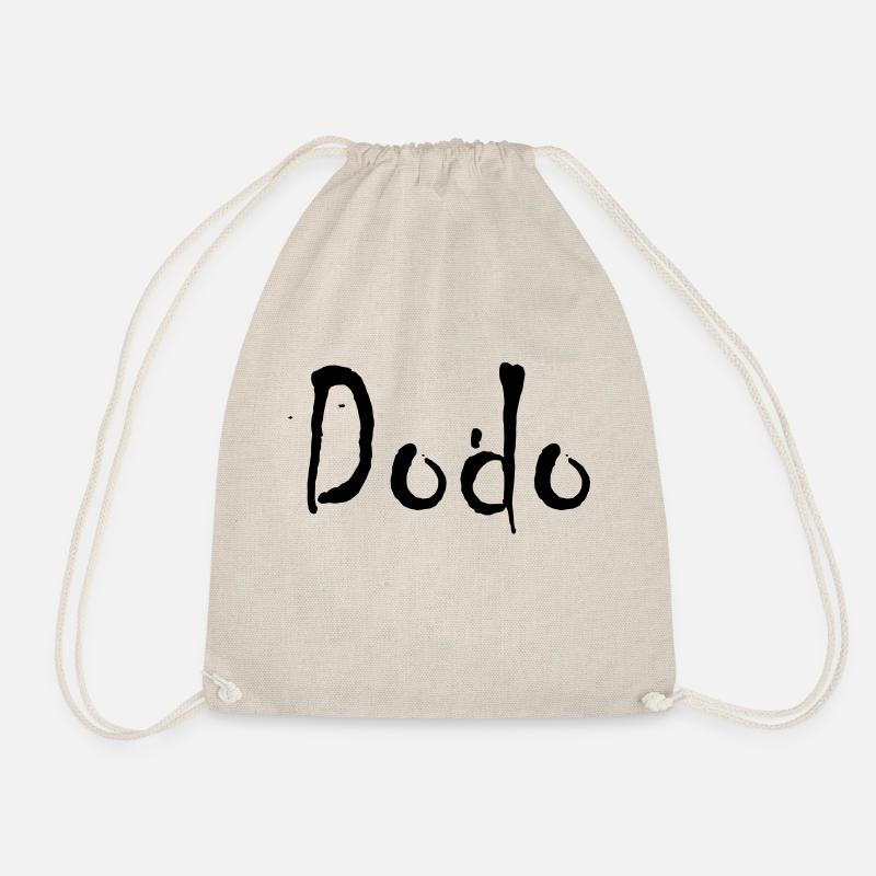dodo - Drawstring Bag - nature