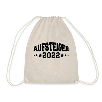 Aufsteiger 2022 Aufstieg Fußball Handball - Turnbeutel - Natur - Vorne